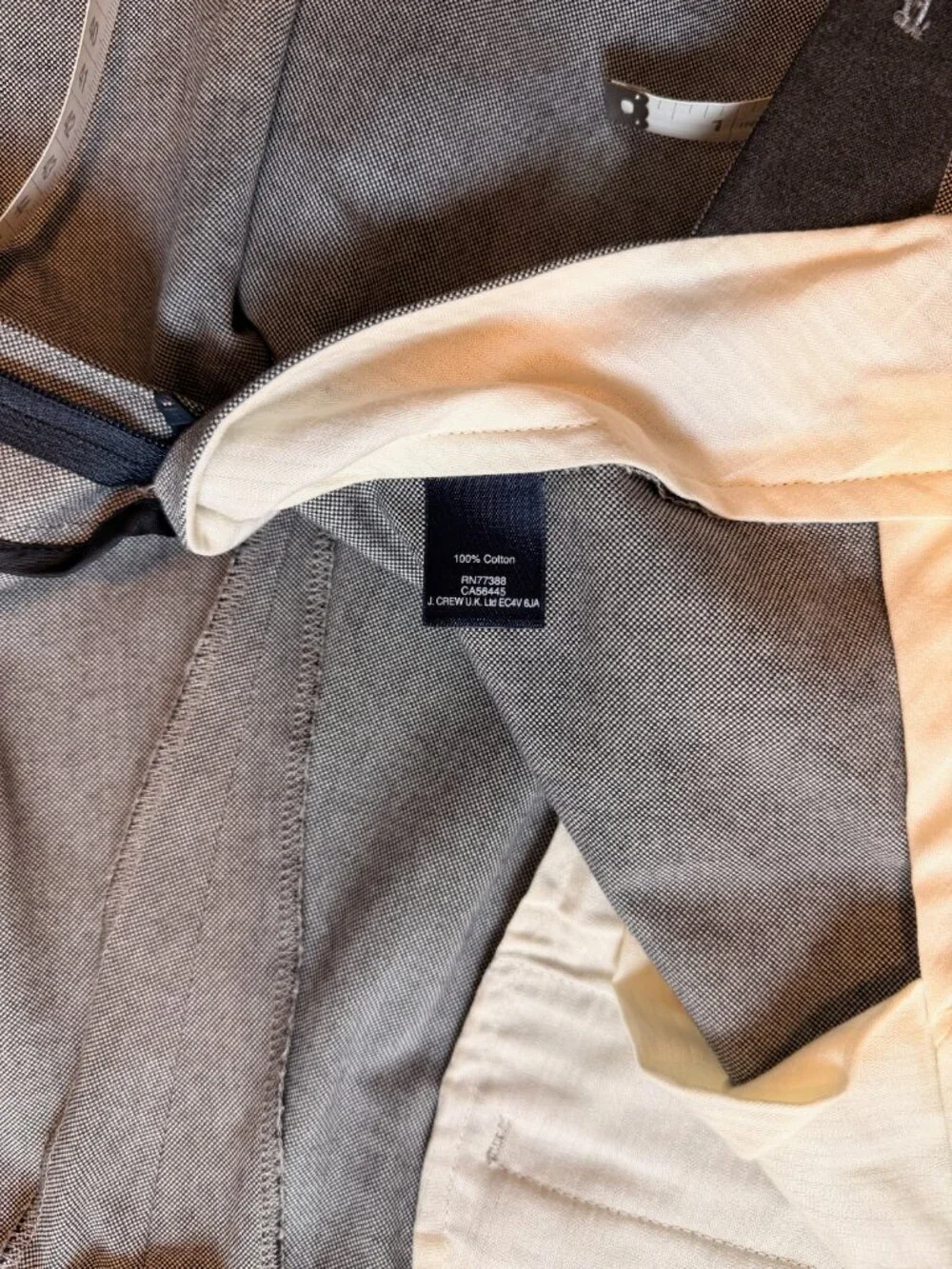 J. Crew Ludlow Suit in Italian Oxford Cloth